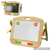 Best design double-sided educational wooden drawing toys for toddlers W12B059