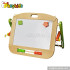 Best design double-sided educational wooden drawing toys for toddlers W12B059