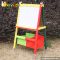 Best design double-sided educational wooden kids drawing board W12B047