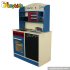 2016 New design interesting wooden play kitchen for kids W10C012