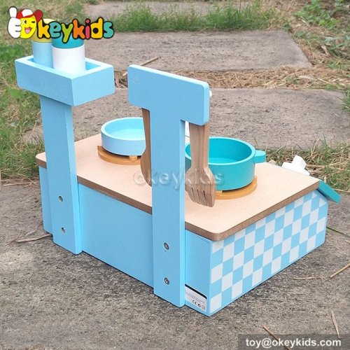 2016 Newest design wooden baby kitchen set for sale W10C063