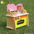 Most popular educational toy wooden kids play kitchen W10C056
