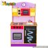 Most popular role play toy wooden kitchen set for kids W10C112