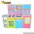 Most popular role play toy wooden kids kitchen for sale W10C100