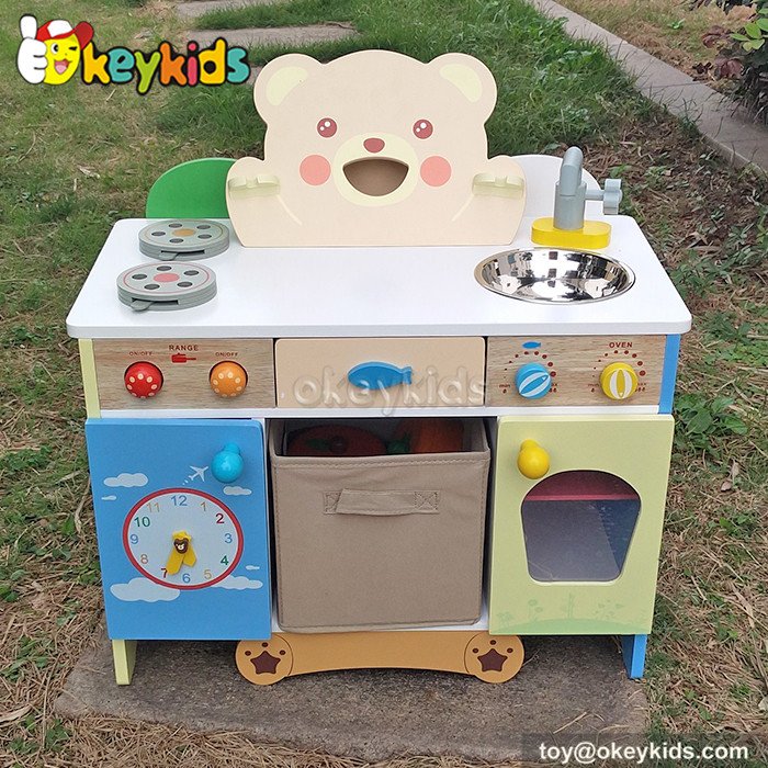 solid wood toy kitchen