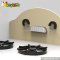 New design cooking play toy wooden kids toy kitchen W10C240