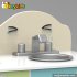 New design cooking play toy wooden play kitchens for toddlers W10C241