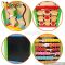 Most popular educational beads and maze toy wooden activity cube for toddlers W12D024
