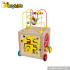 Most popular toddlers educational toy wooden multi activity cube W11B107