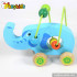 Most popular educational toy wooden wire bead toys for 1 year old boys W11B071