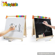 Popular double-sided educational kids wooden board W12B055