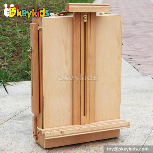 Best design  educational children wooden art easel W12B064