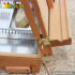 Best design  educational children wooden art easel W12B064