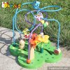 Top fashion toddlers home play wooden wire bead maze for 1 year old W11B080
