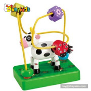 Best design preschool toy wooden bead games for kids W11B050