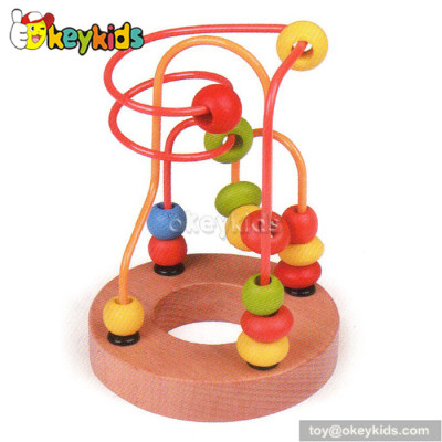Top fashion educational wooden bead maze for toddlers W11B065