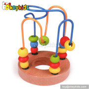 Top fashion educational wooden bead wire toy W11B067