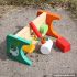 Most popular preschool kids pounding wooden hammer bench toy W11G026