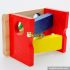 Most popular preschool kids pound toy wooden hammer bench W11G023