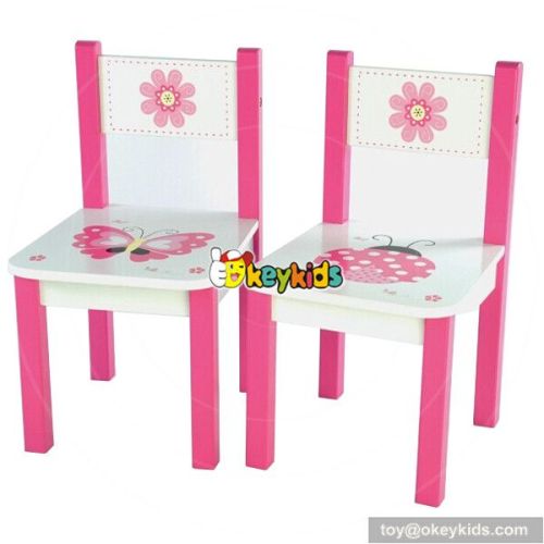Best design bedroom furniture wooden kids table and chair set W08G125