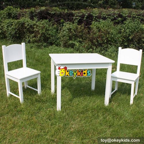 Best design bedroom furniture wooden toddler table and chairs W08G145