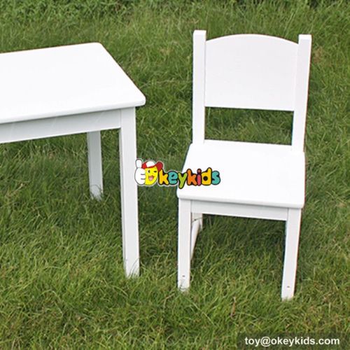 Best design bedroom furniture wooden toddler table and chairs W08G145