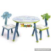 Best design bedroom furniture wooden childrens desk and chair W08G153