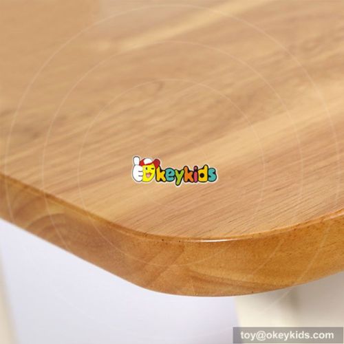 High quality bedroom furniture wooden kids chair and table set W08G179