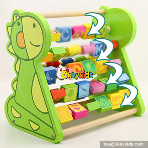 New design toddlers preschool learning toy wooden alphabet toys W12C009