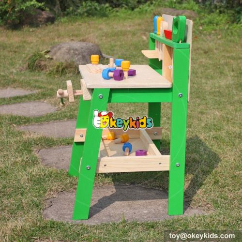 Okeykids Best design educational toy wooden kids workbench W03D057