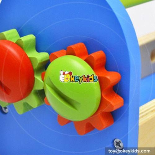 Best design educational toy diy wooden kids tool box W03D068