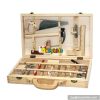 Best design kids educational toy box wooden tools toys W03D021