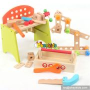 Best design kids educational toy wooden toy tools W03D045
