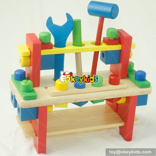 Best design educational toy wooden children tool set W03D024