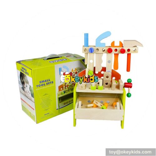 Best design educational toy wooden tool set for toddlers W03D067