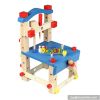 Best design multi-functional assemble toy wooden tool bench set for kids W03D025