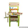Best design multi-functional assemble kids wooden tool play set toy W03D029