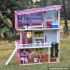 New design super model wooden dollhouse for girls W06A151
