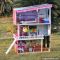 New design super model wooden dollhouse for girls W06A151