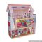 Hot sale girls perfect kids wooden doll house play W06A100