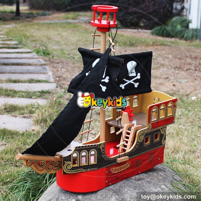 New hot wooden toy pirate ship is coming !