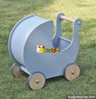 Okeykids gadgets storage push along solid wooden baby walker W16E062