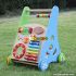Best design multi-function push along toys wooden baby activity center W08J001