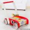 Best design multi-function push along toys wooden activity walkers for babies W16E067