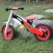 New design red best wooden girls balance bike W16C131