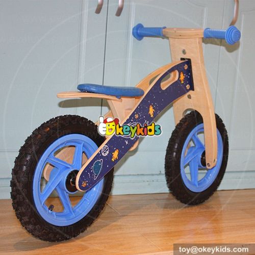 New design best children wooden balance bike without pedals W16C112