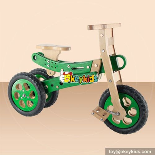 Best design kids preschool wooden strider bike W16C151