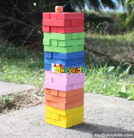New design jenga wooden educational toys for toddlers W13D133
