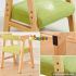 Best design children home furniture wooden study table with chair W08G156C