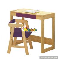 Wholesale cheap children home furniture wooden study table for sele W08G157C